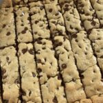 Salted Caramel white chocolate Chip Cookie Sticks