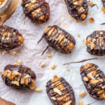 Organic Snickers stuffed Dates