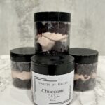 Chocolate Mouse Cake Jars ( 6 Jars)
